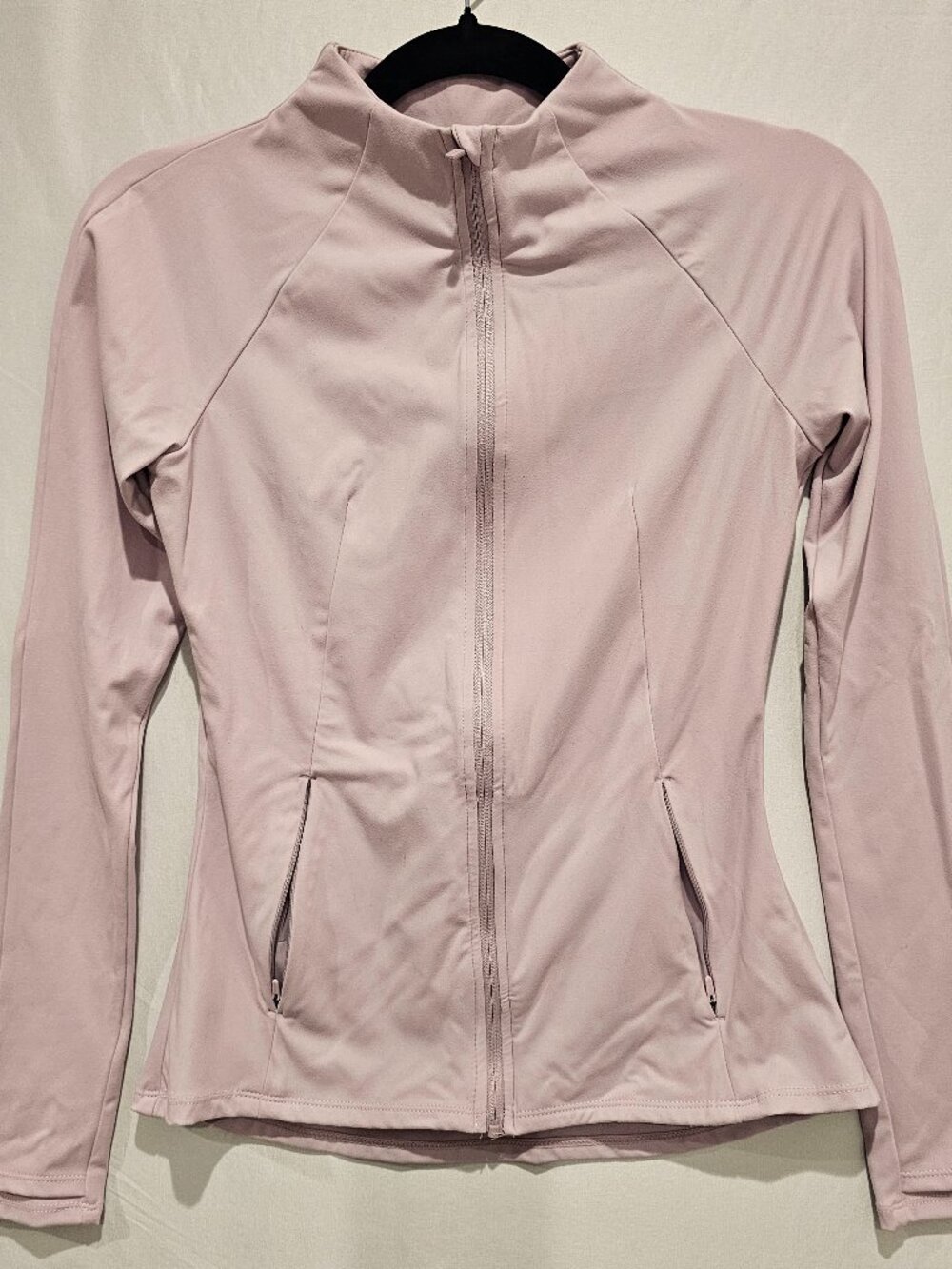 Danskin Women's Pink Zip Athletic Jacket XS Lightweight Activewear Workout